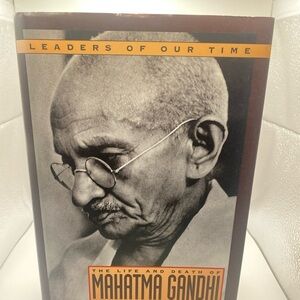 THE LIFE AND DEATH OF MAHATMA GANDHI By Robert Payne - Hardcover 1st Ed 1st Pr